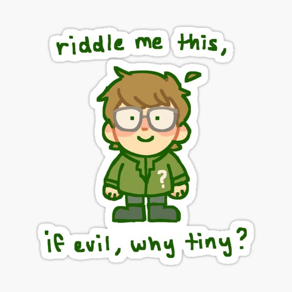 Item preview, riddle me this designed and sold by fr0ggang.