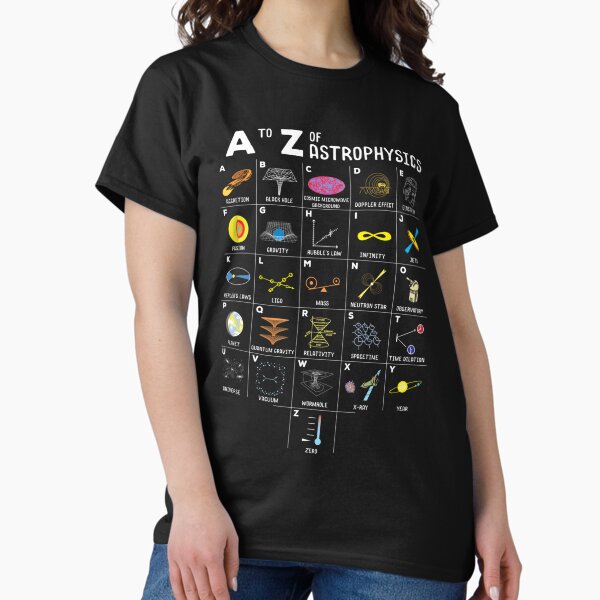 Item preview, A To Z Funny Astronomy Lover Astrophysics Astronomer Gift designed and sold by ChadLedbetter.