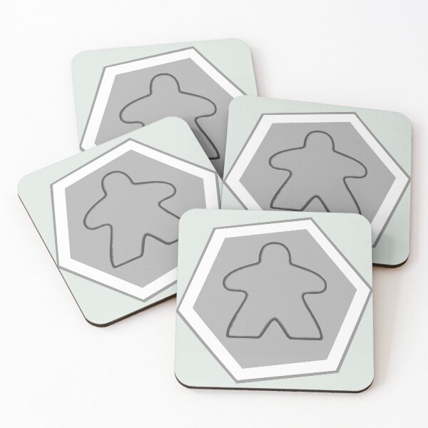 Item preview, Meeple  in Hex designed and sold by Narellish.