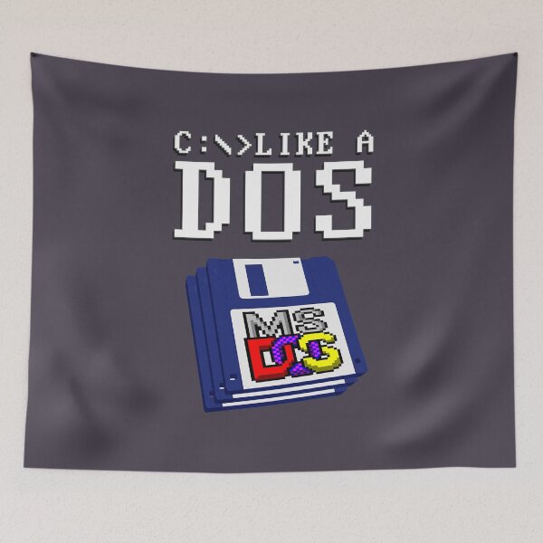 Item preview, LIKE A DOS - ms DOS Floppy Disks - classic PC Computer Operating System designed and sold by RetroTeeStudio.