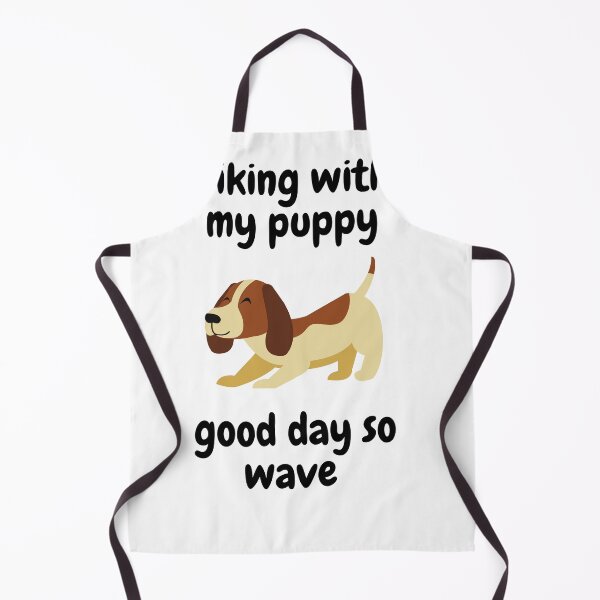 Item preview, Hiking with my puppy good day so wave designed and sold by vishal kashyap.
