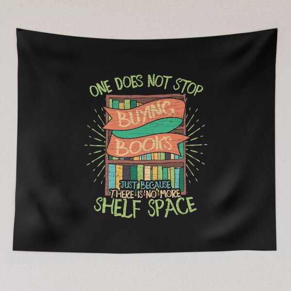 Item preview, Book Hoarder Bookworm Bookaholic designed and sold by Shirtcaesar.