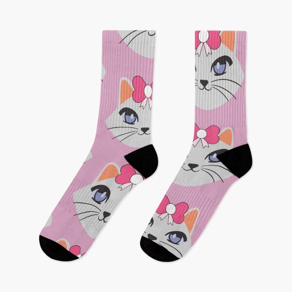 Item preview, Cat face with pink bow. designed and sold by EMIPRINCESS.