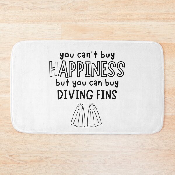 Item preview, You can't buy happiness but you can buy diving fins designed and sold by TheGreenGoat.