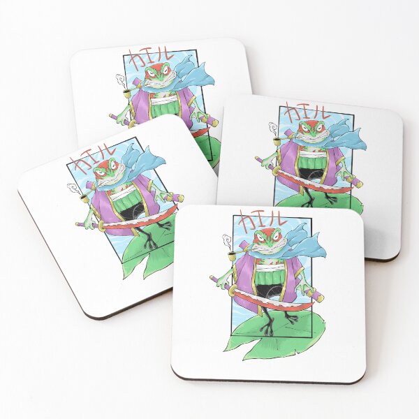 Item preview, Frog samurai                                                                       .                                                         designed and sold by Tsudzuke.art.