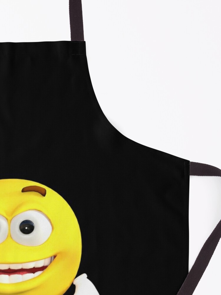Disover Excited Face Emoji Apron