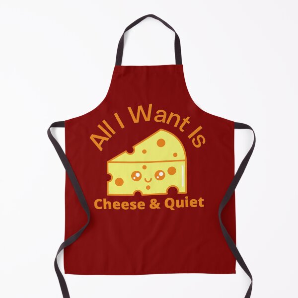 Item preview, Cheese And Quiet Food Humor designed and sold by Life Is Beautiful.