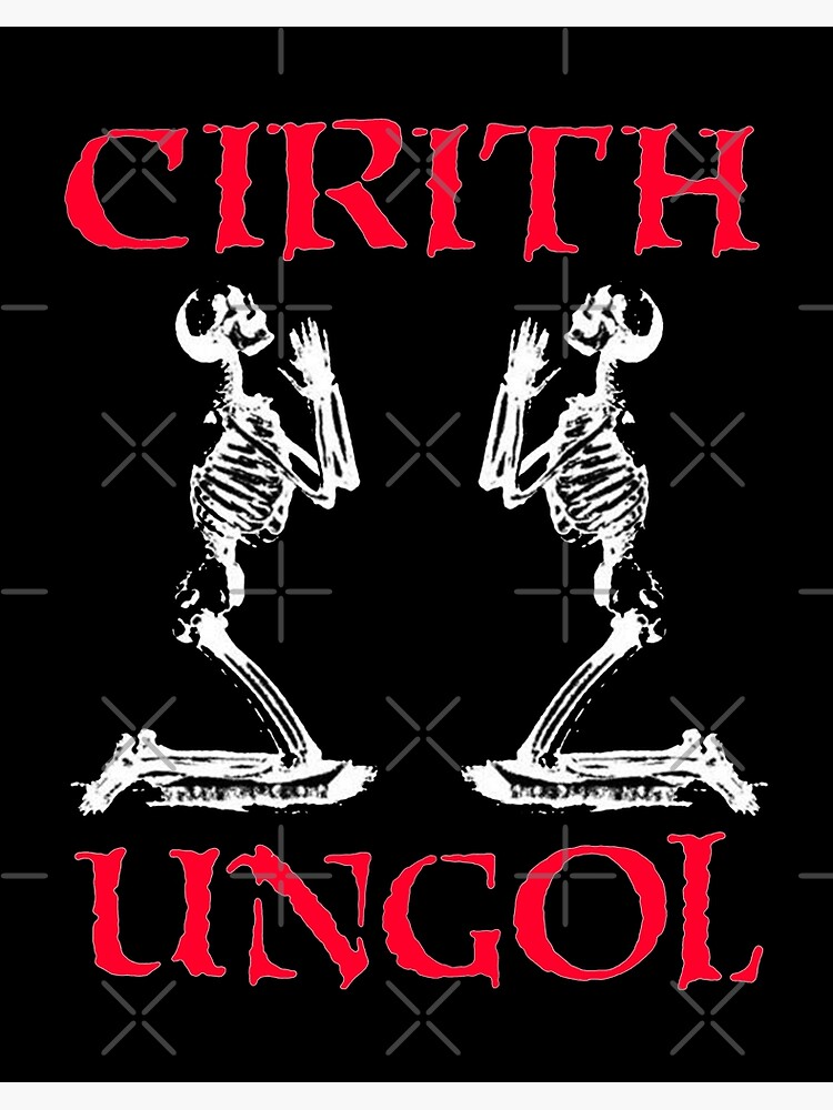 "CIRITH UNGOL LOGO" Poster for Sale by 7beardown Redbubble