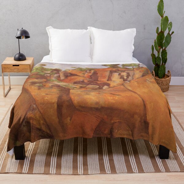 Item preview, Quarry Bibémus by Paul Cézanne - Vintage Art designed and sold by RickE.
