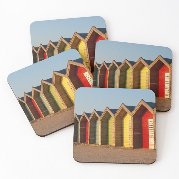 Item preview, Blyth Beach Huts, Northumberland designed and sold by Rob Cole Photography.