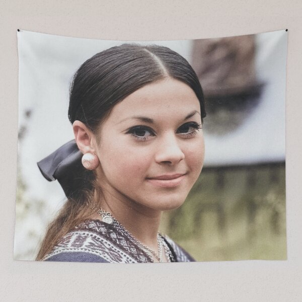 Item preview, Colorized Portrait of an Indigenous Woman Peru designed and sold by JerryFrank.