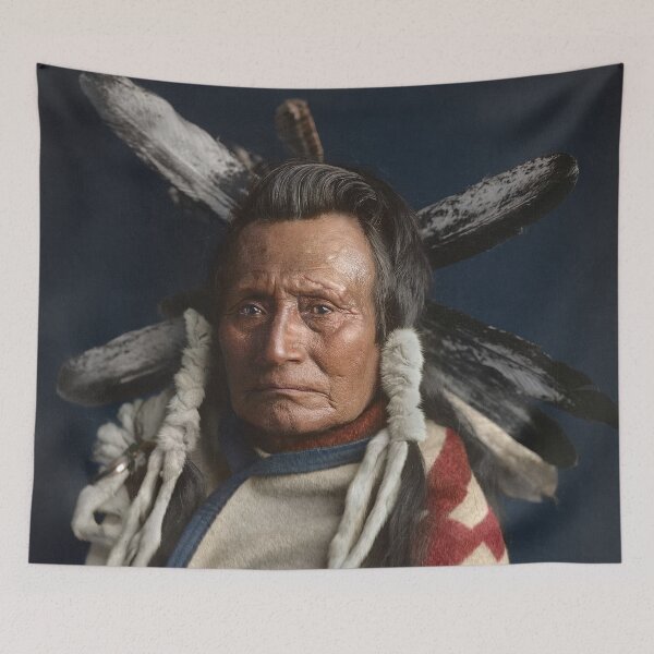 Item preview, Hash-Nash-Shut, a Wasco Indian chief, 1906 designed and sold by Sanna Dullaway.
