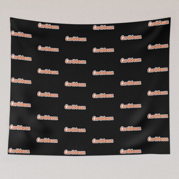 Item preview, Caribbean City Label designed and sold by PulpTrends.