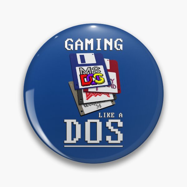 Item preview, GAMING LIKE A DOS - ms DOS Floppy Disks - classic PC Games & Computer Software designed and sold by RetroTeeStudio.