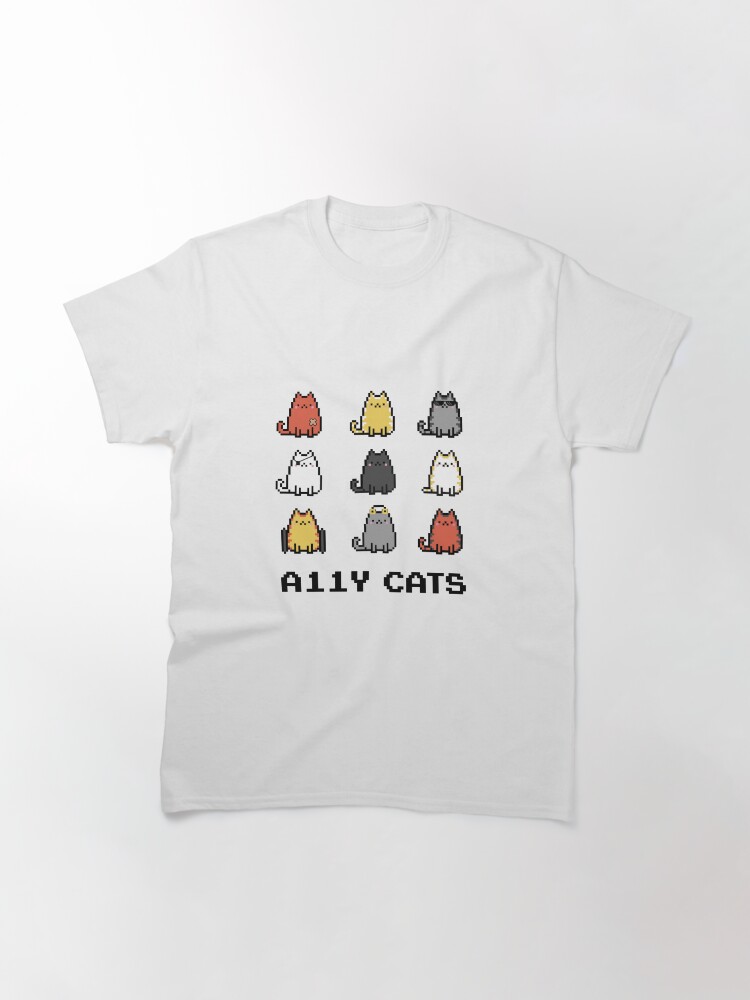 Alternate view of Accessibility A11y Cats Classic T-Shirt