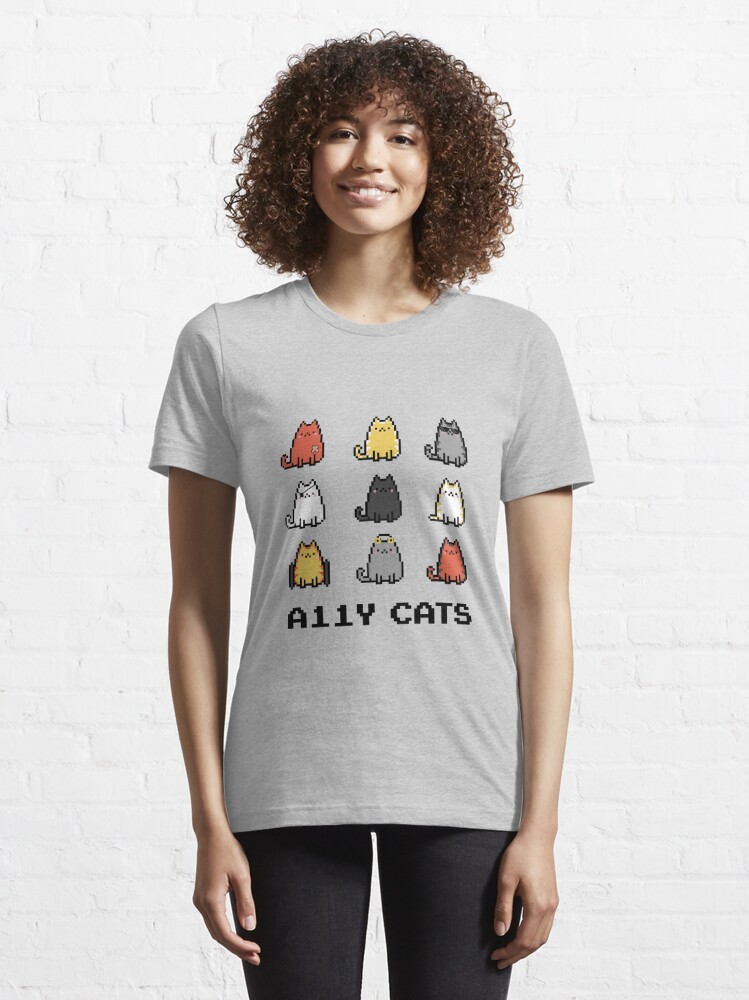 Alternate view of Accessibility A11y Cats Essential T-Shirt