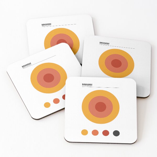 Item preview, Bauhaus - Retro / Art Deco architecture discipline from Berlin, Germany - Available in posters, etc - Rust Circles designed and sold by ArcFoundationCo.