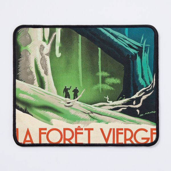 Item preview, La Forêt Vierge, Boudin (Bohême) - Vintage Travel Poster designed and sold by SALON DES ARTS.