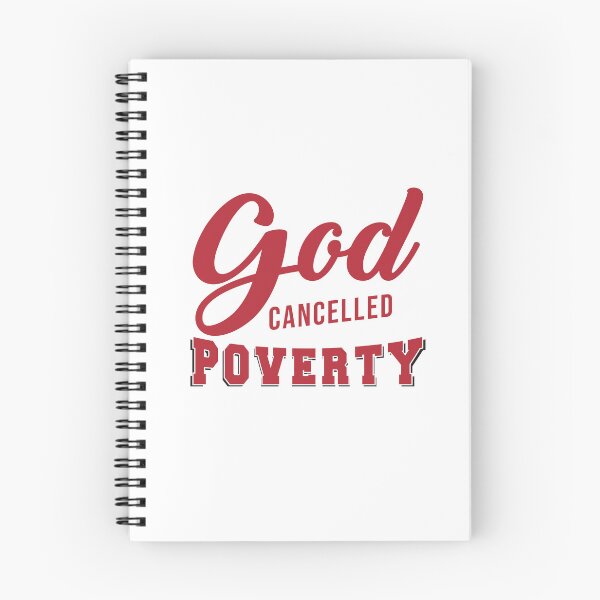 Item preview, god cancelled poverty designed and sold by jimmyroyaltee.