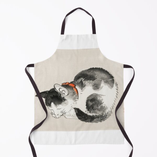 Item preview, CUTE SLEEPING CAT. KONO BAIREI (1844-1895) designed and sold by metaweb.