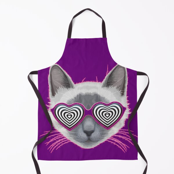 Item preview, Cat With Heart Shaped Sunglasses designed and sold by Teepocalypse.