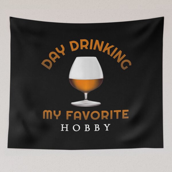 Item preview, Day drinking my favorite hobby, Funny, Party designed and sold by Lekrock.