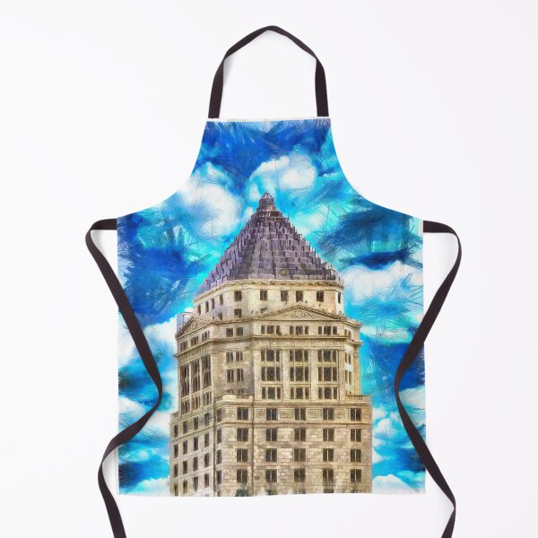 Item preview, Miami-Dade County Courthouse in Miami, Florida - pencil effect designed and sold by NickoPrints.
