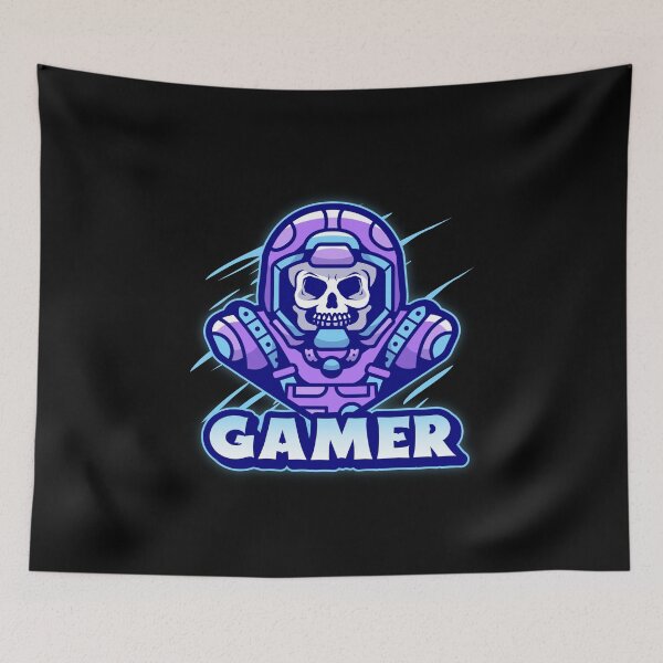 Item preview, Gamer with Horror Astronaut Squad designed and sold by PRIVARSHU.