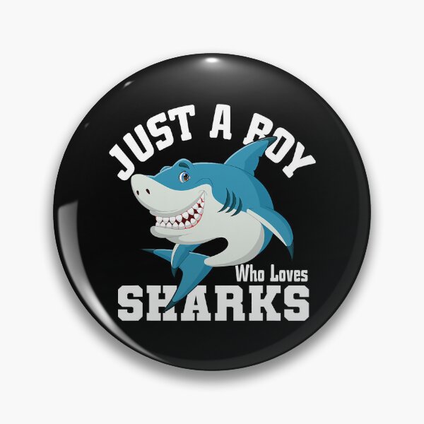 Item preview, Just A Boy Who Loves Sharks - Shark Lover designed and sold by levintere.