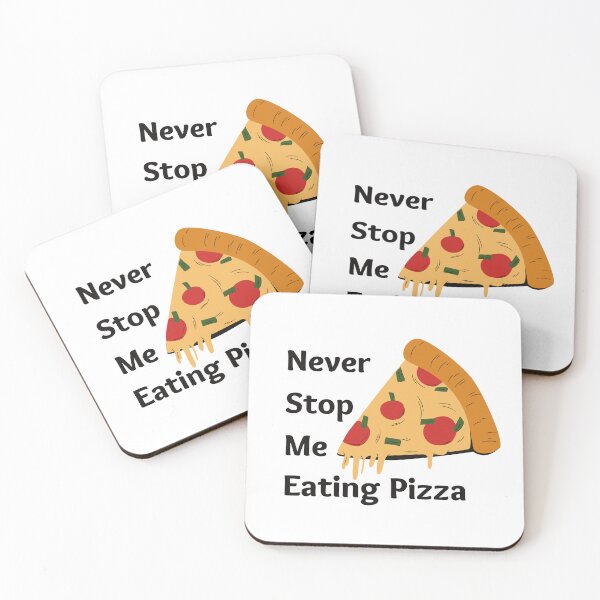 Item preview, Never stop me eating pizza designed and sold by pastelsloth.