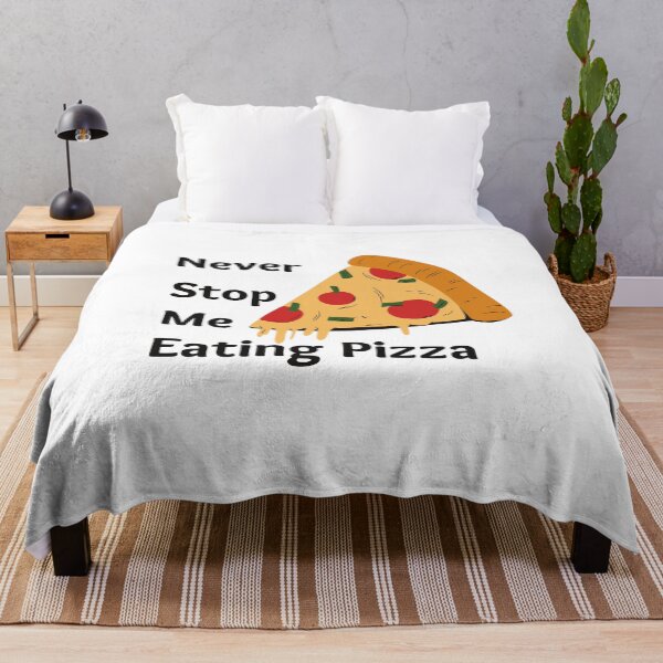 Item preview, Never stop me eating pizza designed and sold by pastelsloth.