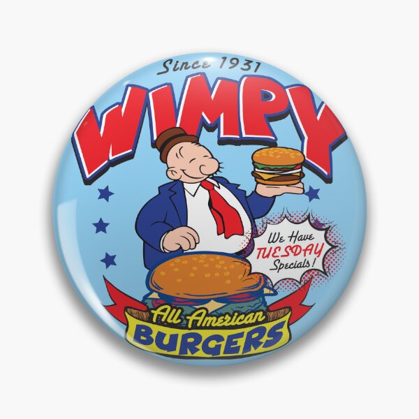Item preview, Wimpy Burger designed and sold by Alema Art.