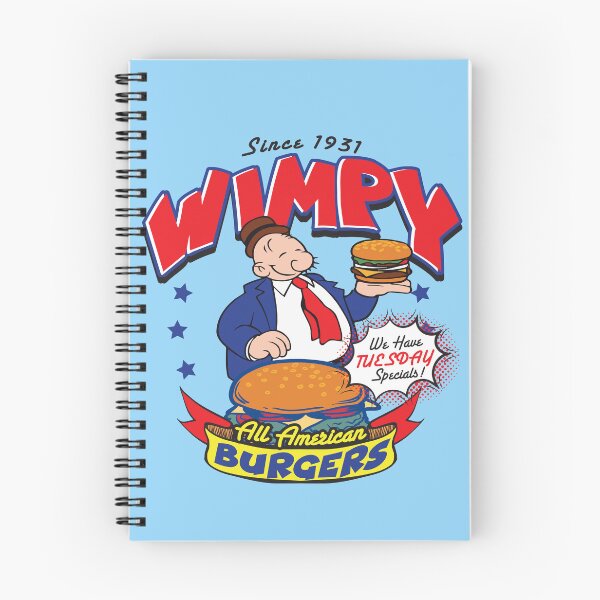Item preview, Wimpy Burger designed and sold by Alema Art.