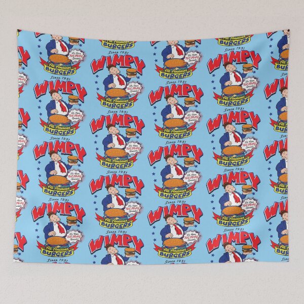 Item preview, Wimpy Burger designed and sold by Alema Art.