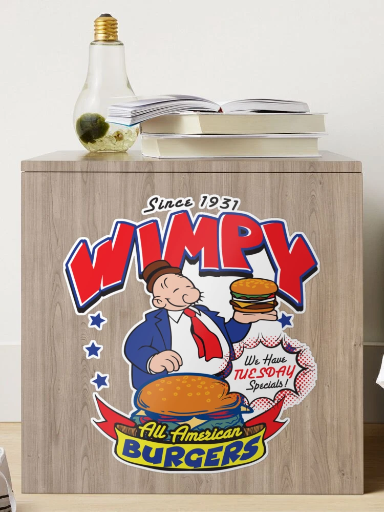 The Wimpy Burger button up. The HUF x Popeye collection is