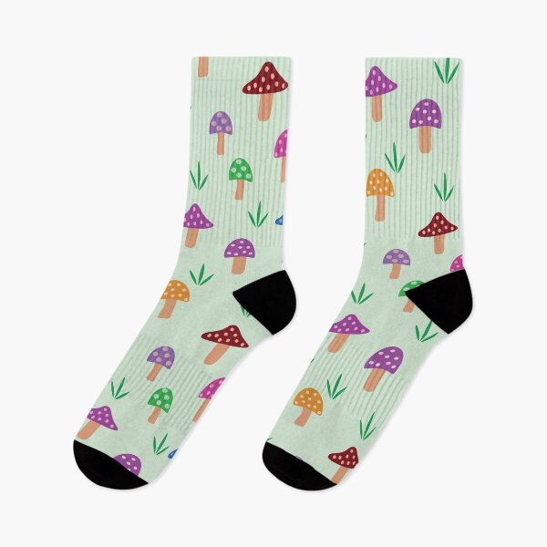 Item preview, Dreamy colorful  mushroom pattern  designed and sold by Yasminepatterns .