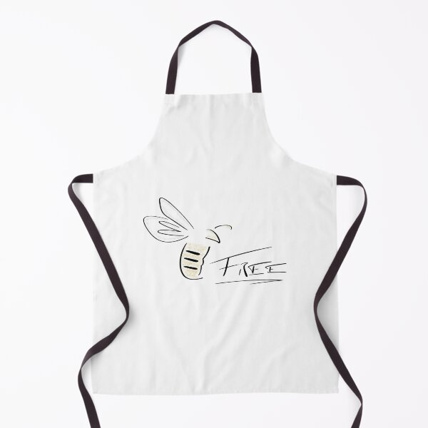 Item preview, Bee Free Line Art - Minimalist with splashes of color designed and sold by Lineart-Arts.