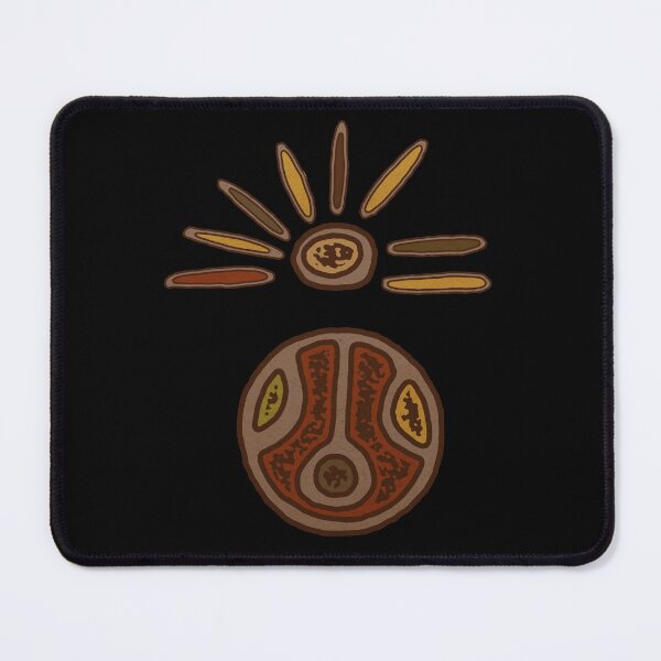 Item preview, Puerto Rico Taíno Sun Symbol sepia designed and sold by SoLunAgua ..