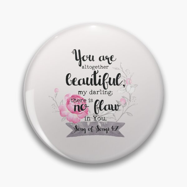 Item preview, Bible Verse - Vous êtes tout à fait belle designed and sold by RudyDavis.