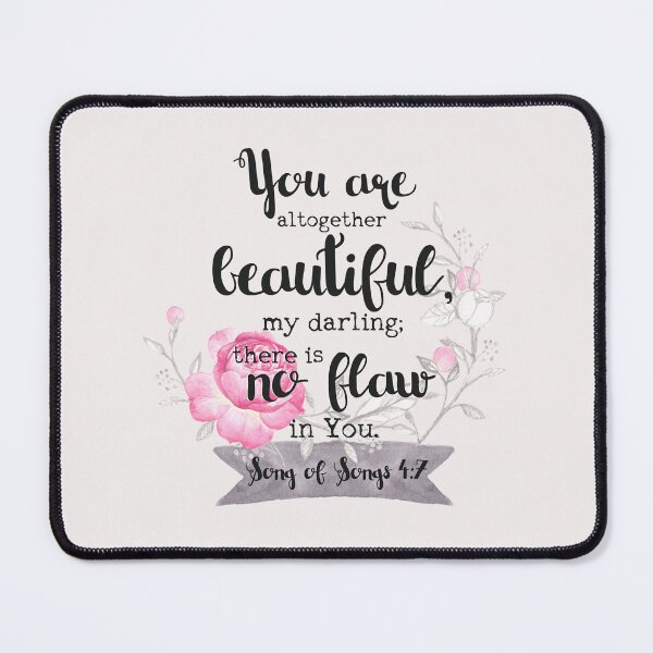 Item preview, Bible Verse - Vous êtes tout à fait belle designed and sold by RudyDavis.