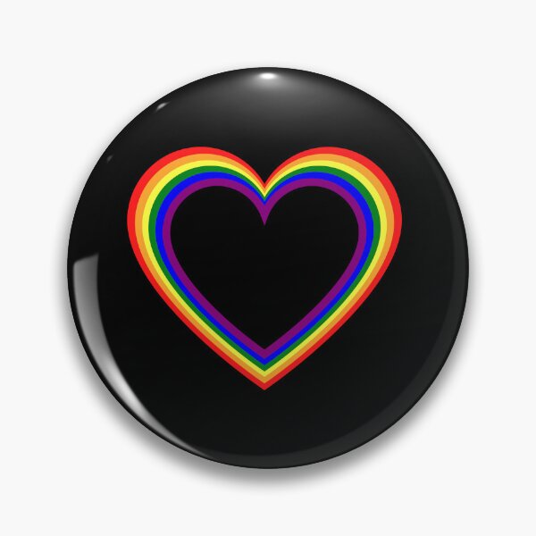 Item preview, Pride rainbow heart, love wins designed and sold by Kritika 99.
