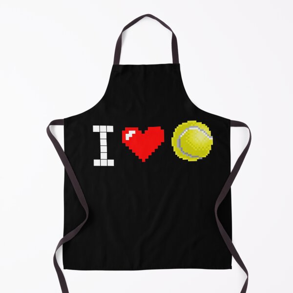 Artikelvorschau, Ich liebe Tennis: Retro Pixel White 3 entworfen und verkauft von OutofFocusShop.