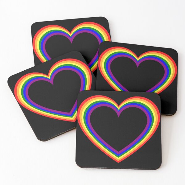 Item preview, Pride rainbow heart, love wins designed and sold by Kritika 99.
