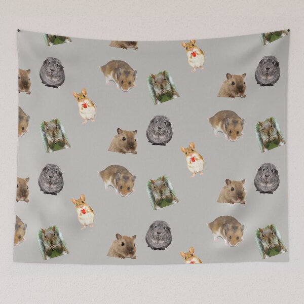 Item preview, Cute Animals Stickerpack, Mouse with Heart, Guinea Pig, Cute Squirrel, Hamster designed and sold by DiensDesign.