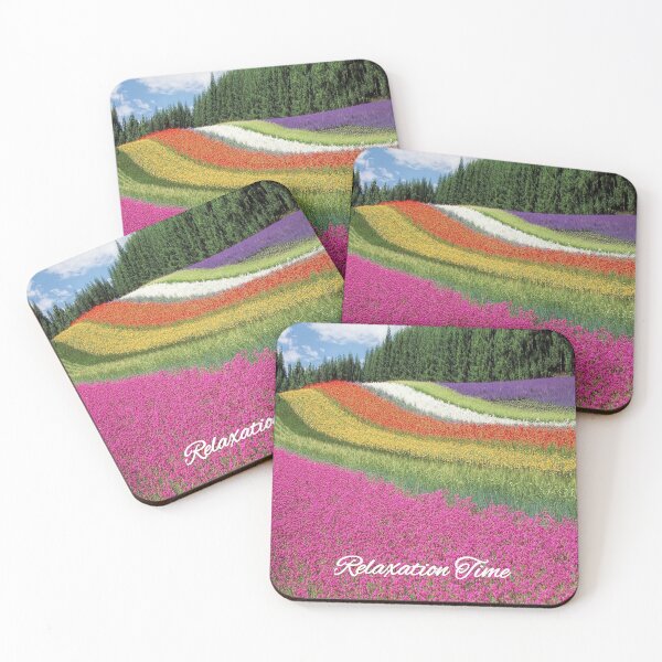 Item preview,  Enjoy relaxing with the beautiful colorful flower field. designed and sold by Relaxation  Time.