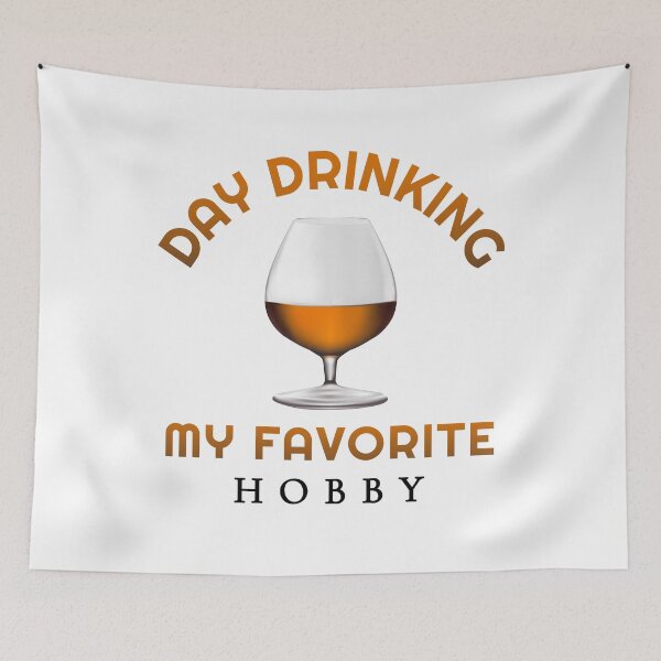 Item preview, Day drinking my favorite hobby, Funny, Party designed and sold by Lekrock.
