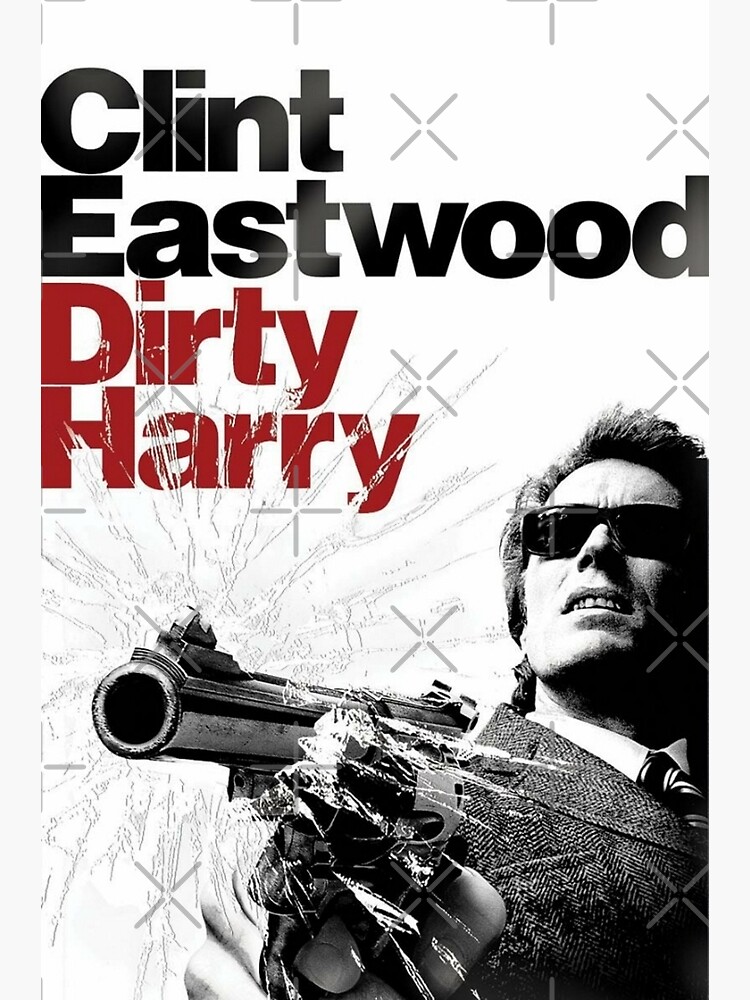 Clint Eastwood, Dirty Harry Movie Poster Fan Made Digital Download