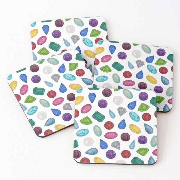 Item preview, Gemstones Birthstones Multi-Print  designed and sold by lifeofbye-art.