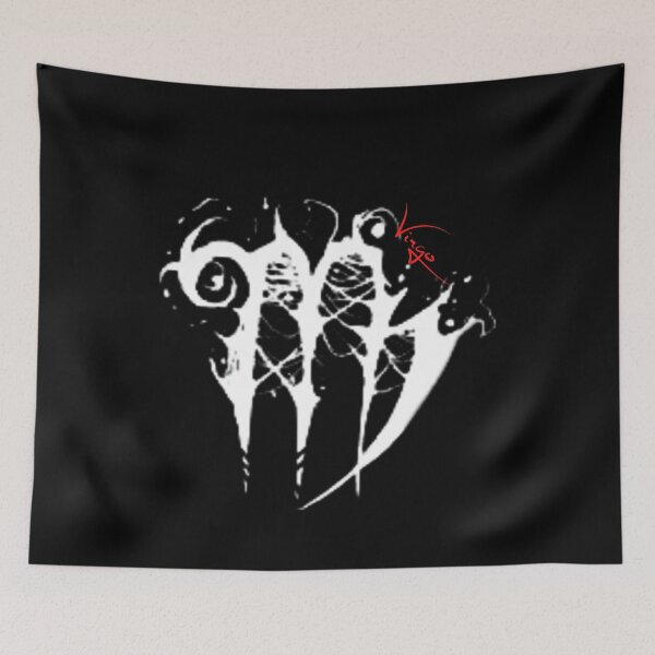 Item preview, Tribal Virgo zodiac sign N designed and sold by MirallesDiGital.