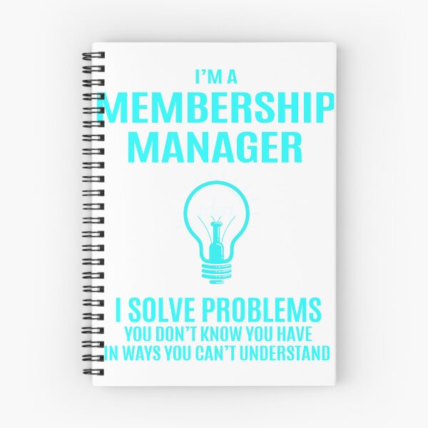 Item preview, Membership Manager - I Solve Problems Job Gift designed and sold by melissaval2.